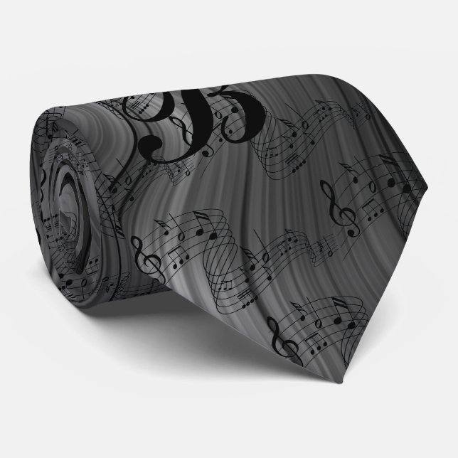 MONOGRAM NOTES MULTIMUSIQUES CRAVATE (Roulé)