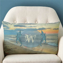 Monogram Ocean Sunset 0735 Lendenkissen