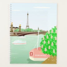 Monogram Paris Eiffel Tower Spring Boat Planner