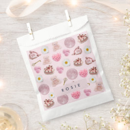 Monogram Personalisiert Coquette Vintag Seashell Geschenktütchen