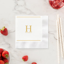 Monogram Personalisiert Napkin Serviette