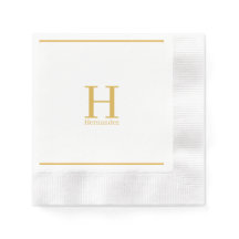 Monogram Personalisiert Napkin