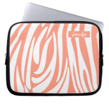 Monogram Pink Corp Striped Zebra Muster Trendy