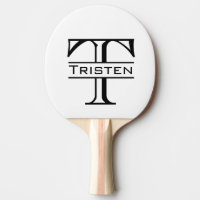 Monogram Pong Paddle