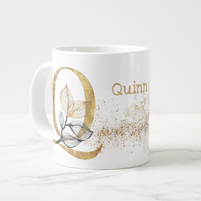 Monogram "Q" Jumbo Tasse Soup Ice Cream (Vorderseite Links)