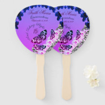 Monogram Quinceañera 15 Take Flight Butterfly