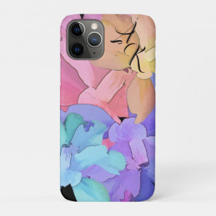Monogram Reversible Wasserfarbe Pastell Camellias Case-Mate iPhone Hülle