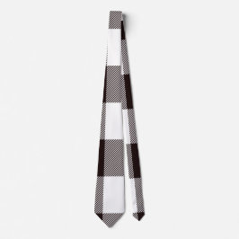 Monogram Rustic Chic Kariert Neck Tie Krawatte