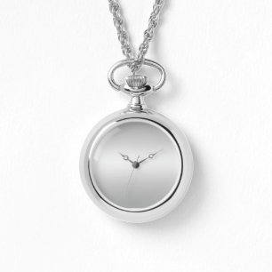 Monogram Rustic Grey & White Aquamarin Silver Wrap Armbanduhr