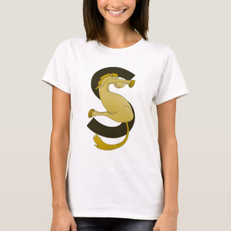 Monogram S Funny Pony Customized T-Shirt