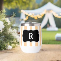 Monogram Sandy Beach Abricot Blanc Rayures de Caba