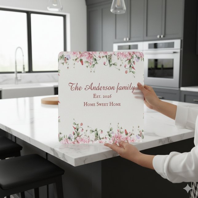 Monogram Schneidebrett (Von Creator hochgeladen)