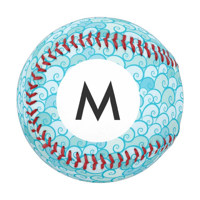 Monogram Sea Pattern Baseball (Vorderseite Links)