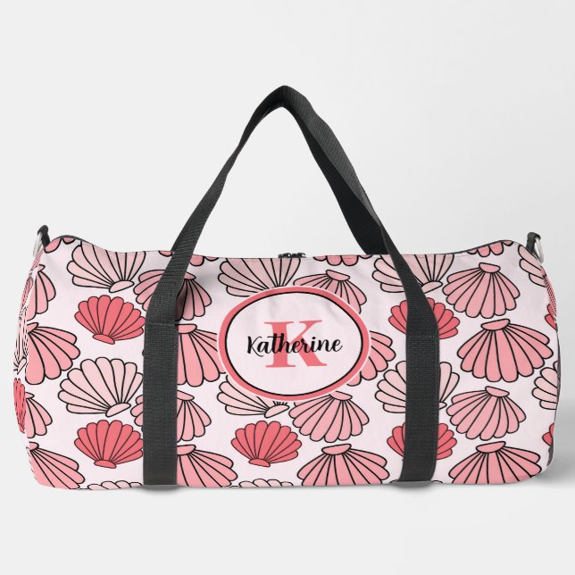Monogram Seashell Beach Duffle Bag (Vorderseite)