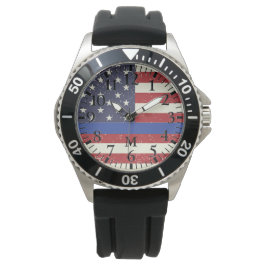 Monogram Serie: Die dünne blaue Linie. Armbanduhr
