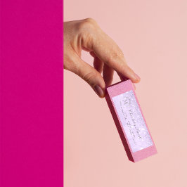 Monogram Silver Glitzer Lavender UAWG Bridal