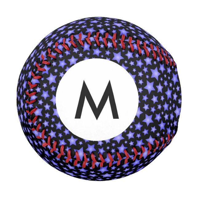 Monogram-Star-Muster Baseball (Vorderseite Links)