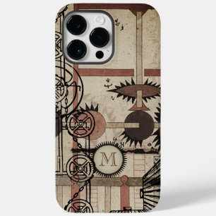 Monogram Steam Punk Gear Personalisierte iPhone Ca Case-Mate iPhone Hülle