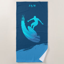 Monogram Summer Nautic Strandtuch