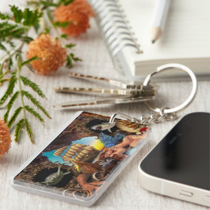 Monogram Summer Travel Schlüsselanhänger