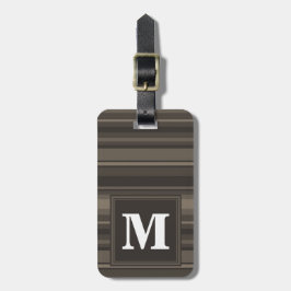 Monogram Taupe Gepäckanhänger