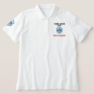 Monogram Tennis Academy Player Blue LOGO