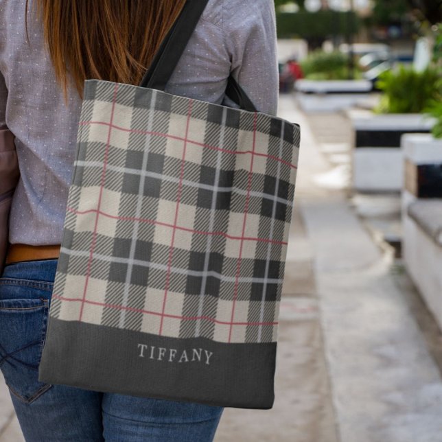 Monogram Thompson Kamel-Tartan-Karomuster Tasche (Von Creator hochgeladen)