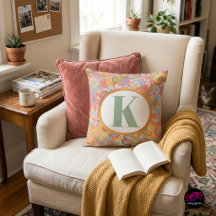 Monogram Trippy Nostalgic Floral Mood