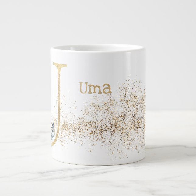 Monogram "U" Jumbo Tasse Soup Ice Cream (Vorderseite)
