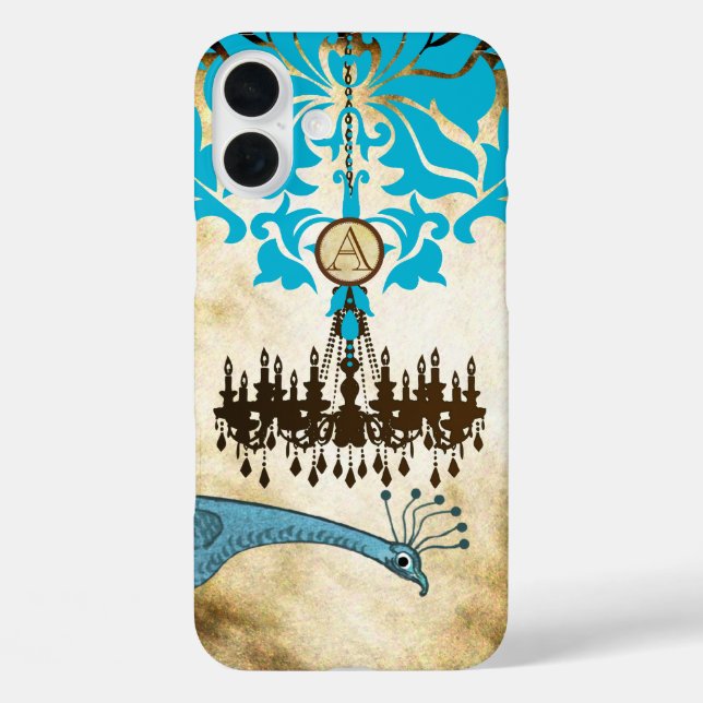 Monogram Vintag Peacock Kronleuchter title_seo2 (Rückseite)