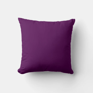 MONOGRAM Vollweine lila personalisierte Gewohnheit Kissen