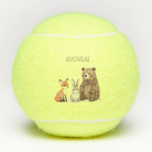 Monogram-Waldtiere Tennisbälle