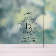 Monogram-Wappen-Hochzeitsskala