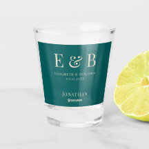 Monogram Wedding Trauzeuge Geschenk Personalisiert