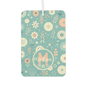 Monogram Whimsical Blogs Autolufterfrischer