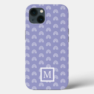 Monogram White Rainbow Case-Mate iPhone Hülle