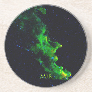 Monogram, Witch Head Nebula outer space image Getränkeuntersetzer