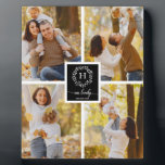 Monogram-Wohngestaltung Fotoplatte<br><div class="desc">Monogram-Wohngestaltung</div>