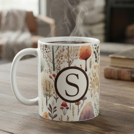 Monogram Woodland Cozy Cabin Kaffeetasse