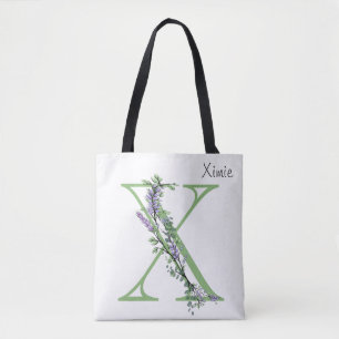 Monogram X Lavendel-Eukalyptus Tasche