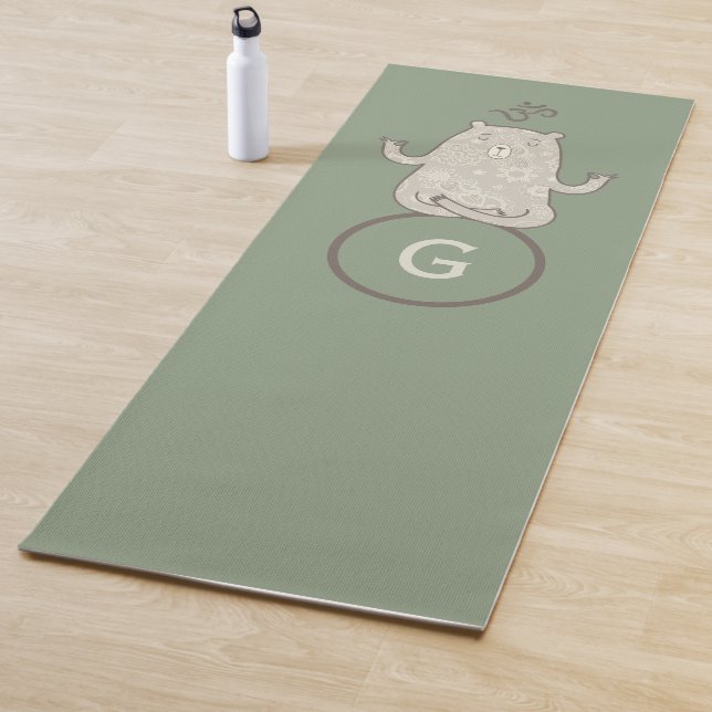 Monogram Yoga Bear Yogamatte (Beispiel)