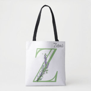 Monogram Z Lavender Eucalyptus Tasche