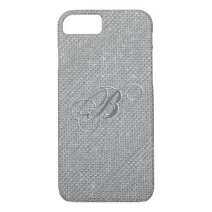 Monogramierter White Diamonds Glitzer Case-Mate iPhone Hülle