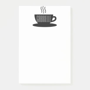 MONOGRAMKAFFEE - Nachhinweise Post-it Klebezettel