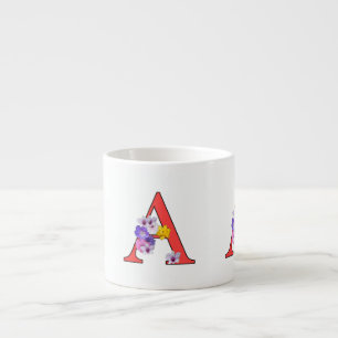 Monogramm A Espressotasse
