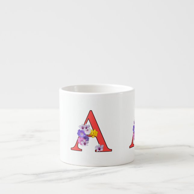Monogramm A Espressotasse (Vorderseite)