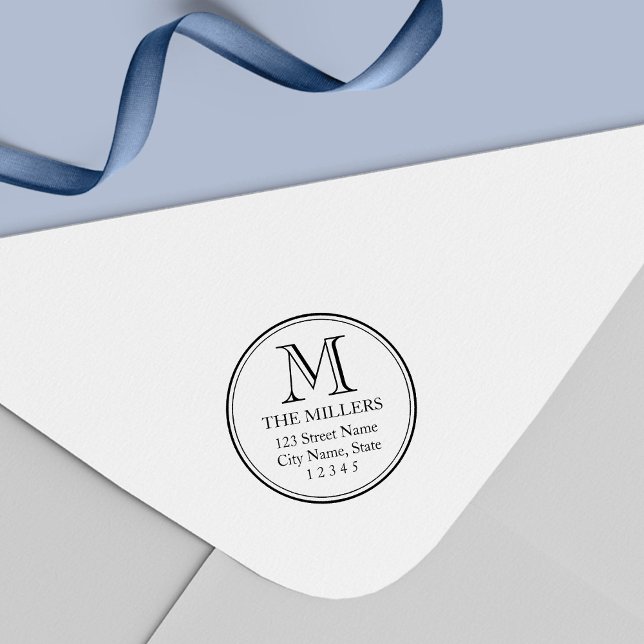 Monogramm-Adresse für den Familiennamen Permastempel (Von Creator hochgeladen)