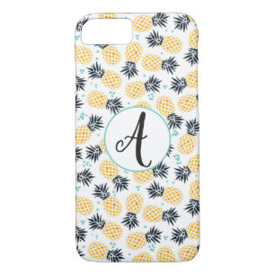 Monogramm Ananas Muster Telefongehäuse Case-Mate iPhone Hülle