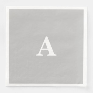 Monogramm Anfangsbuchstabe Benutzerdefinierter Nam Serviette