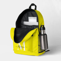 Monogramm Anfangsname Gelb personalisieren